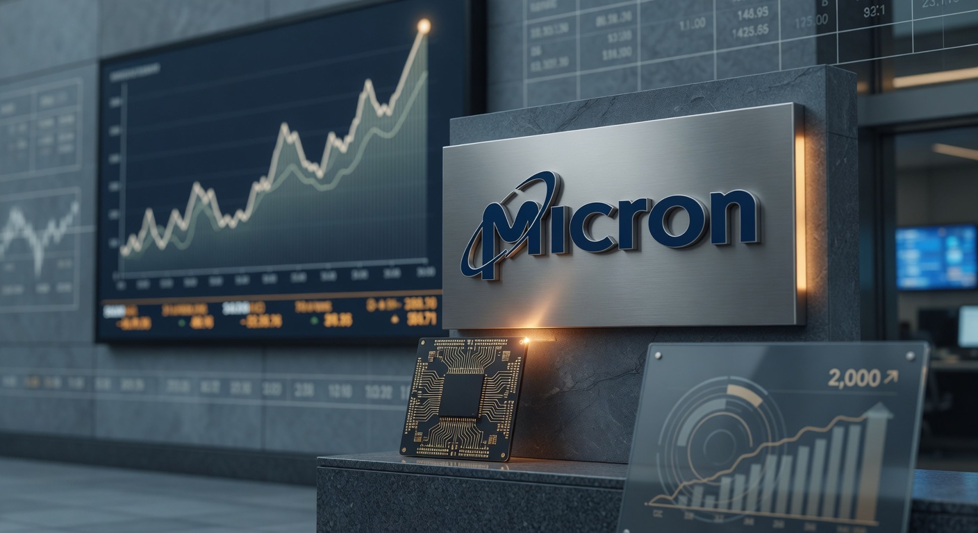 Micron Surges 19%, Crosses $1 Trillion Market Cap