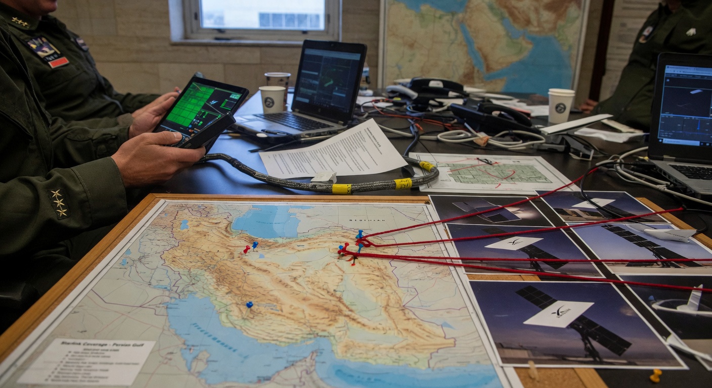 Pentagon Spars with SpaceX Over Starlink Pricing in Iran War