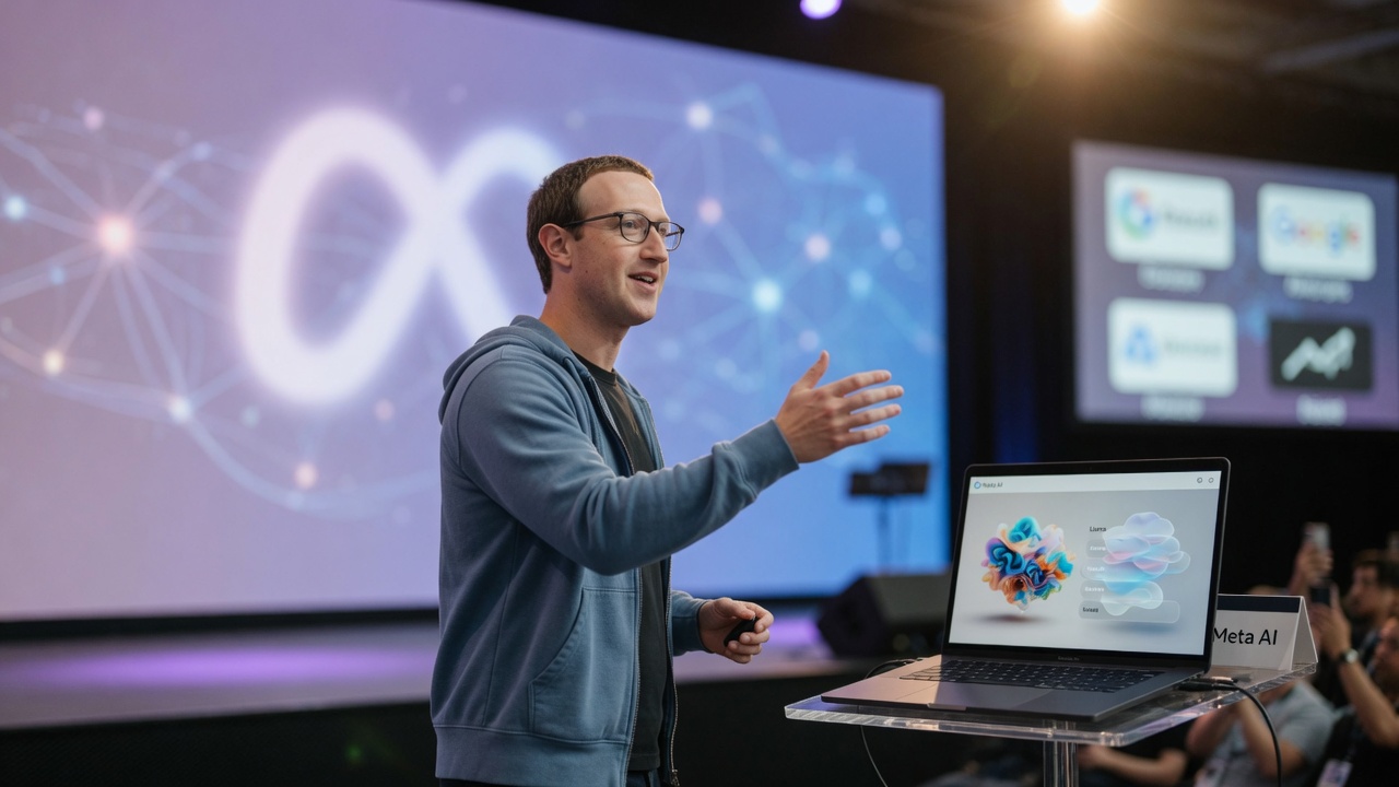 Meta Launches New Open-Weight AI Model Amid Push for Lower Barriers